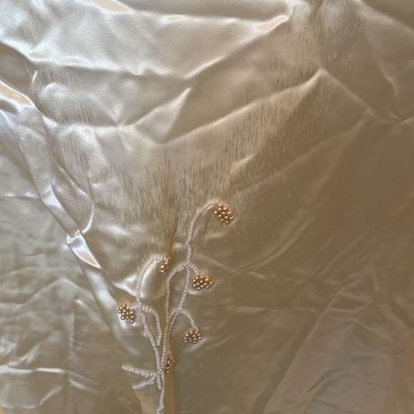 VINTAGE 1940’s ANTIQUE WEDDING GOWN size sm - Picture 16 of 16